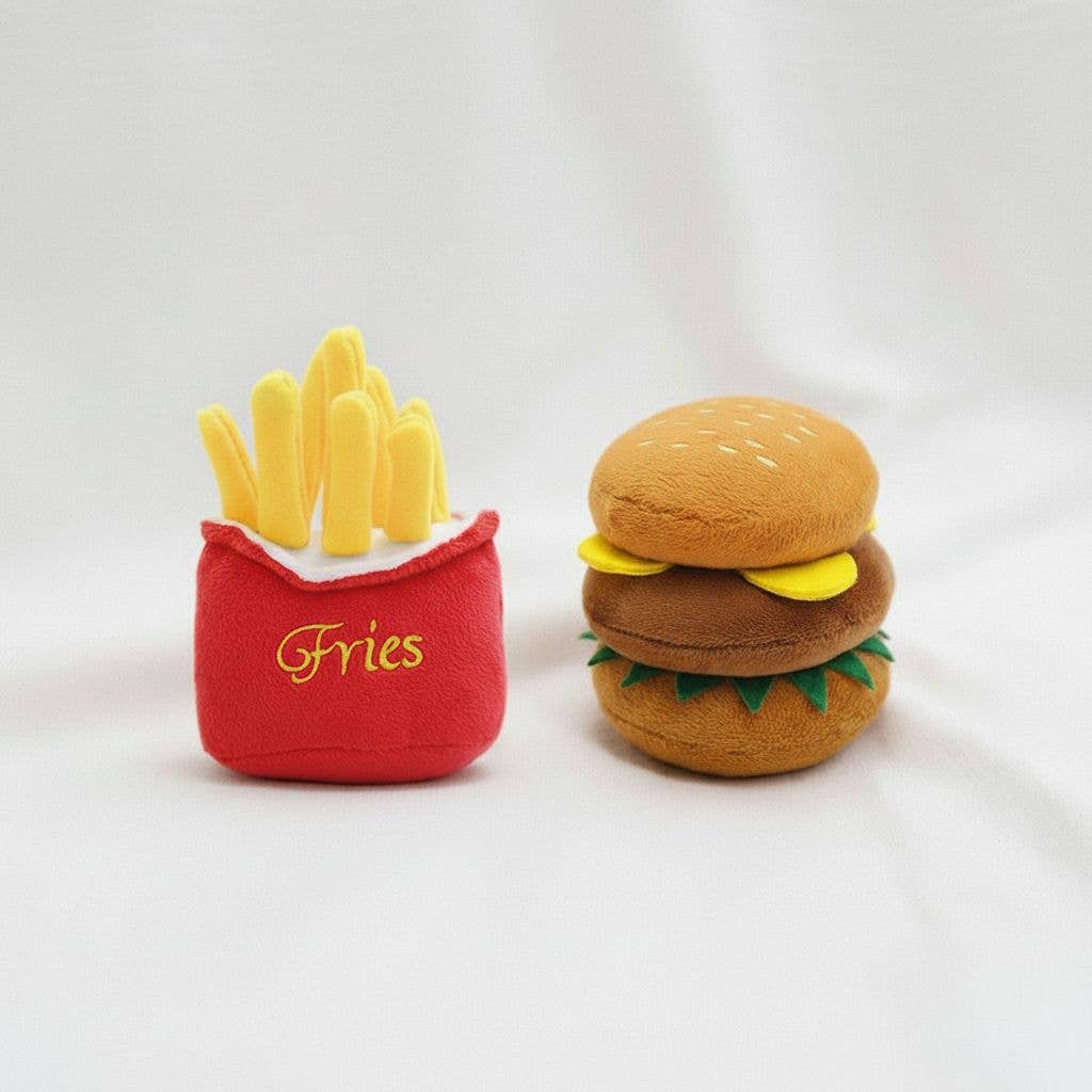 Fast Food Squeaky Toy