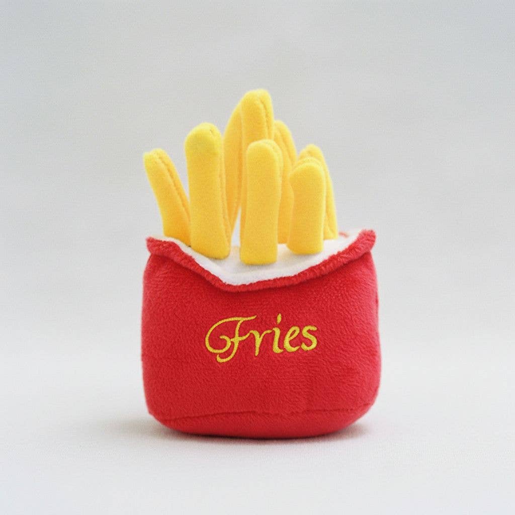 Fast Food Squeaky Toy